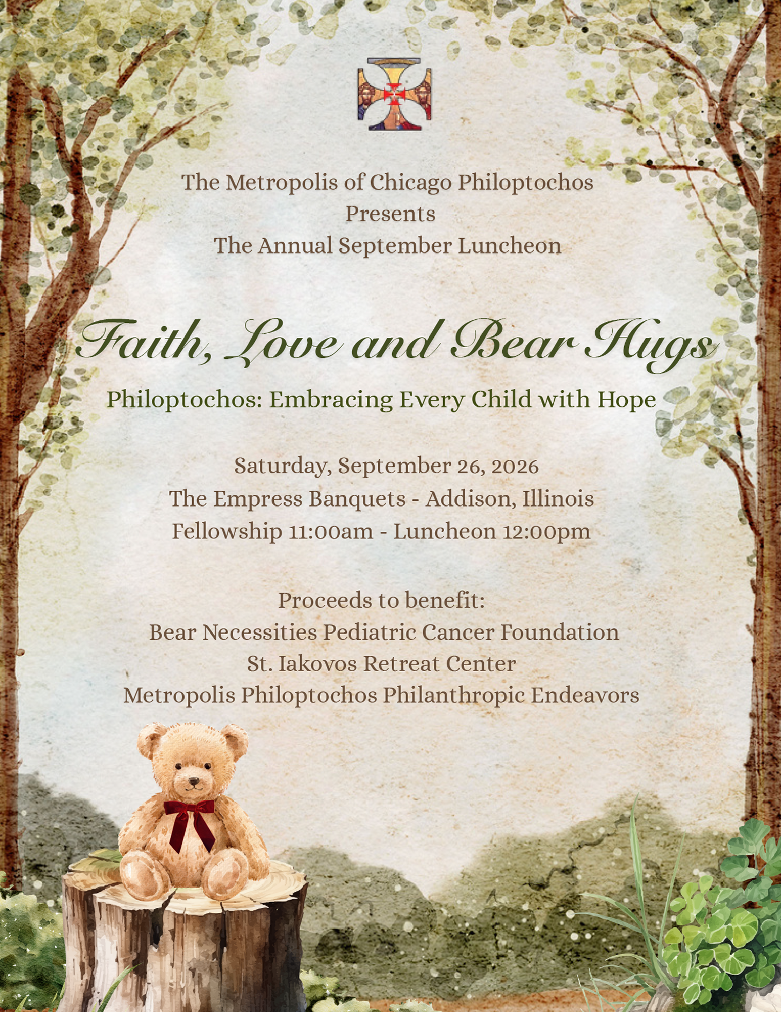 Faith Love and Bear Hugs Website Faith, Love and Bear Hugs Luncheon